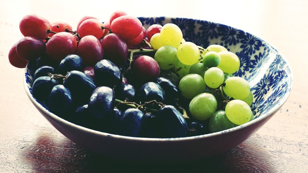 Diferentes colores de uvas, ¿cómo se complementan?